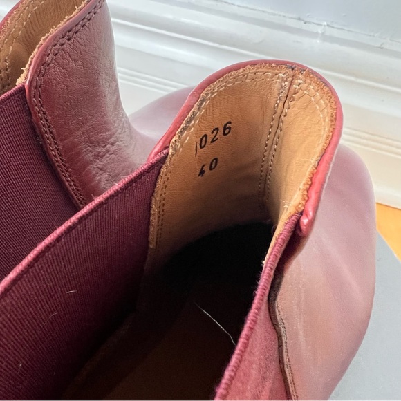 Gravity Pope * new * Italian wine leather boots 40 - Picture 5 of 8